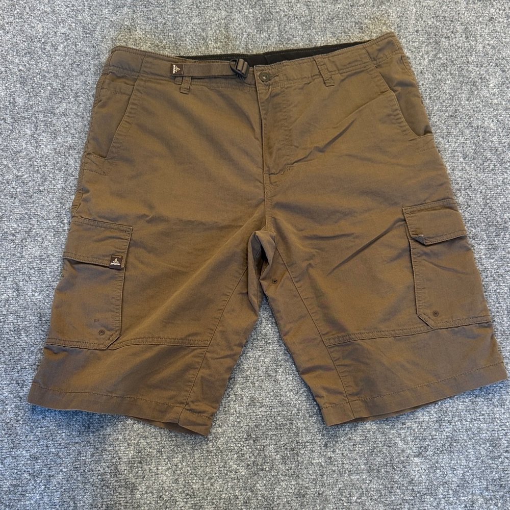 Men's Prana Brown Cargo Shorts